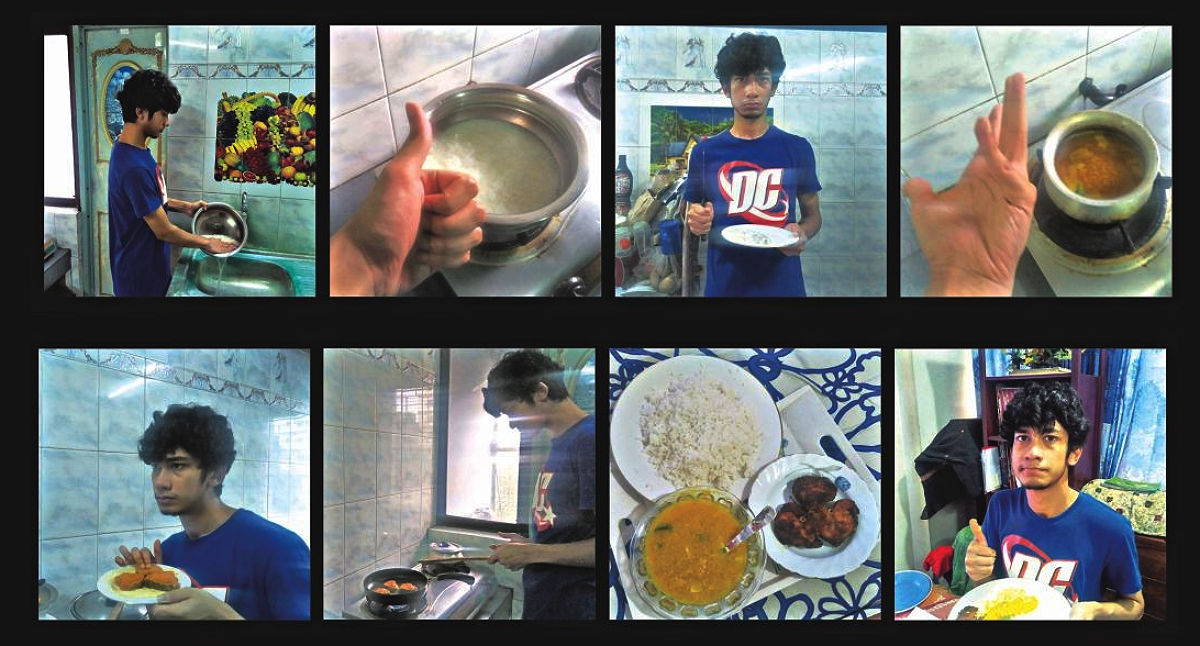 Why are men absent in the kitchen during Ramadan?