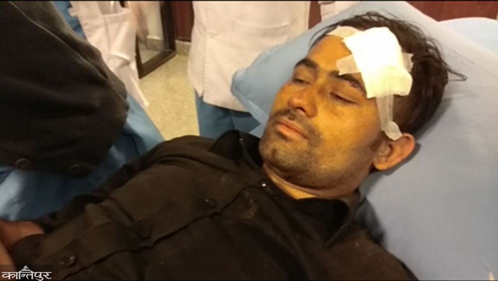 'I broke out of the window', survivor says