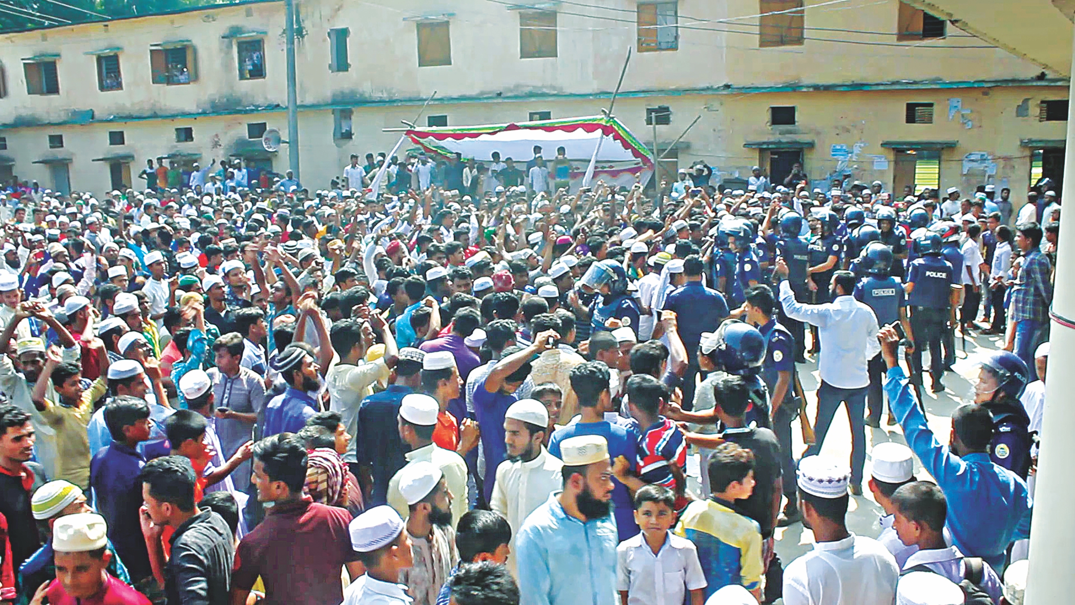 4 KILLED, 100 INJURED