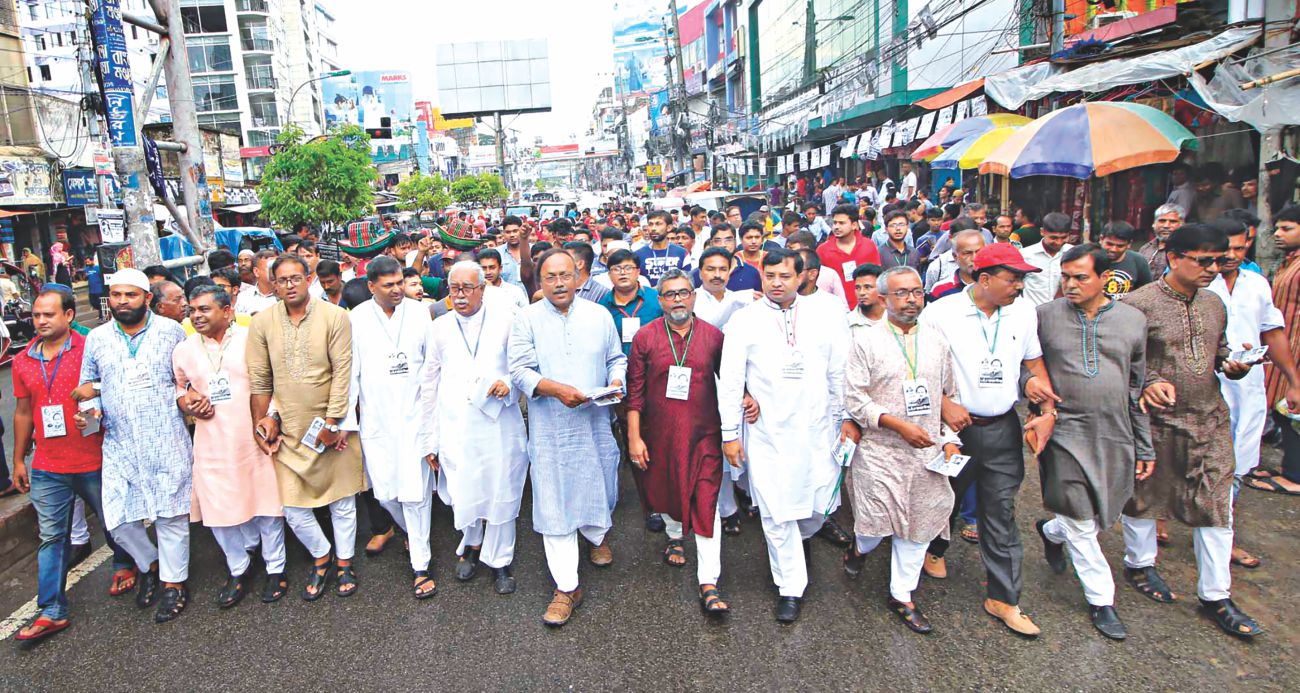 Polls code violated in Rajshahi