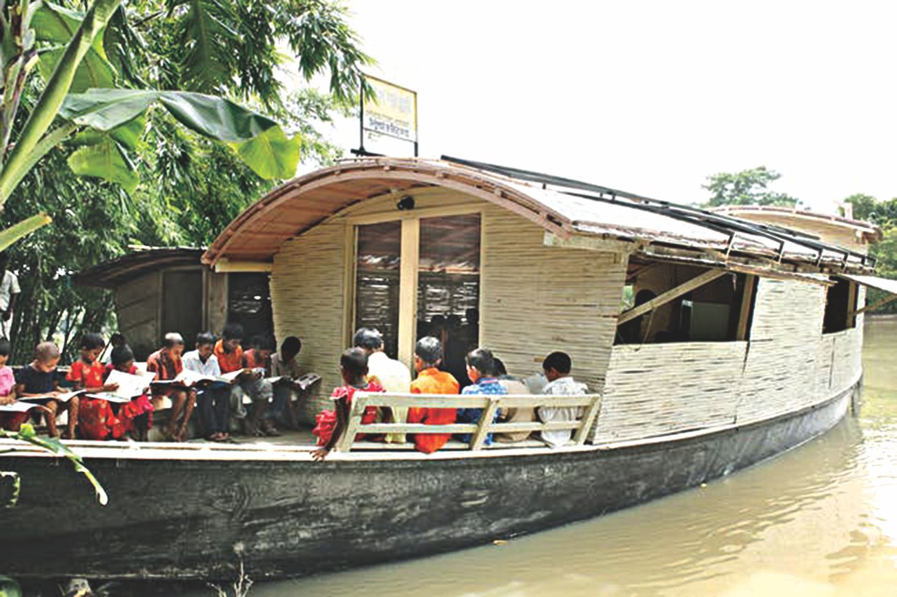 Floating Schools: A beautiful innovation