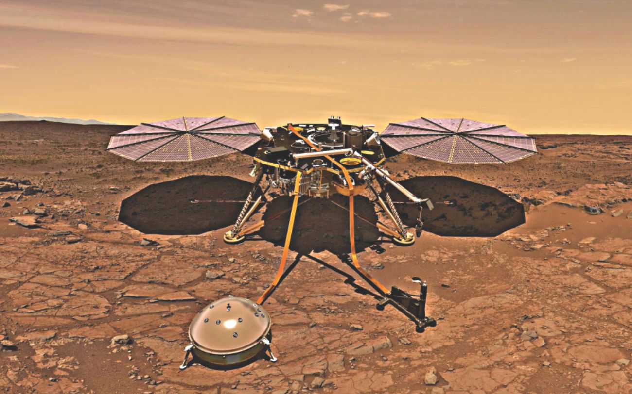 InSight blasts off for Mars