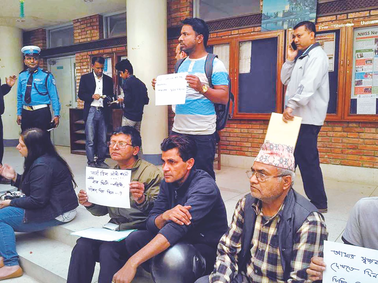 Test of patience after shock