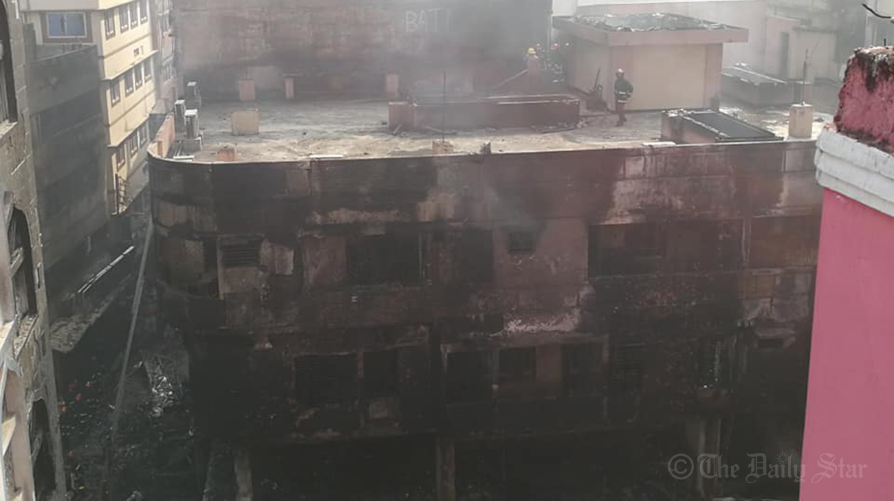 Death toll from Old Dhaka chemical warehouse fire now 70