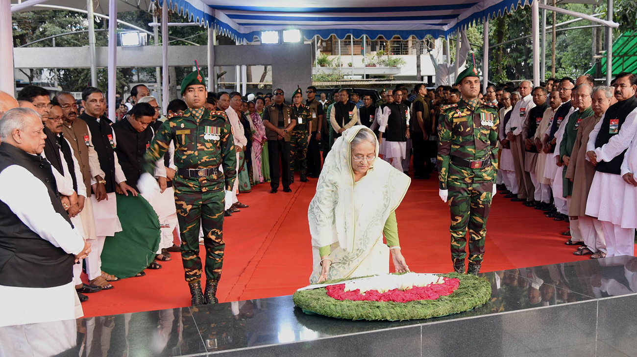PM pays homage to Bangabandhu on historic Mar 7