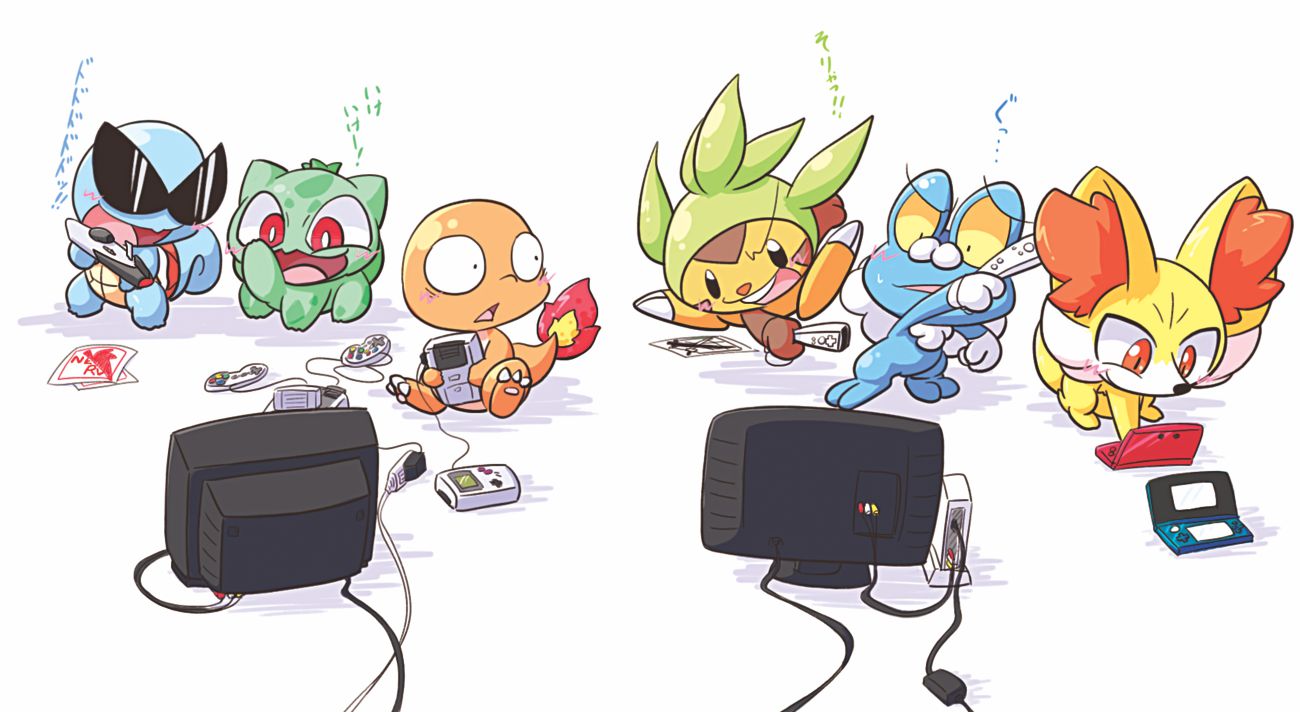 Evolution of Pokémon over the years