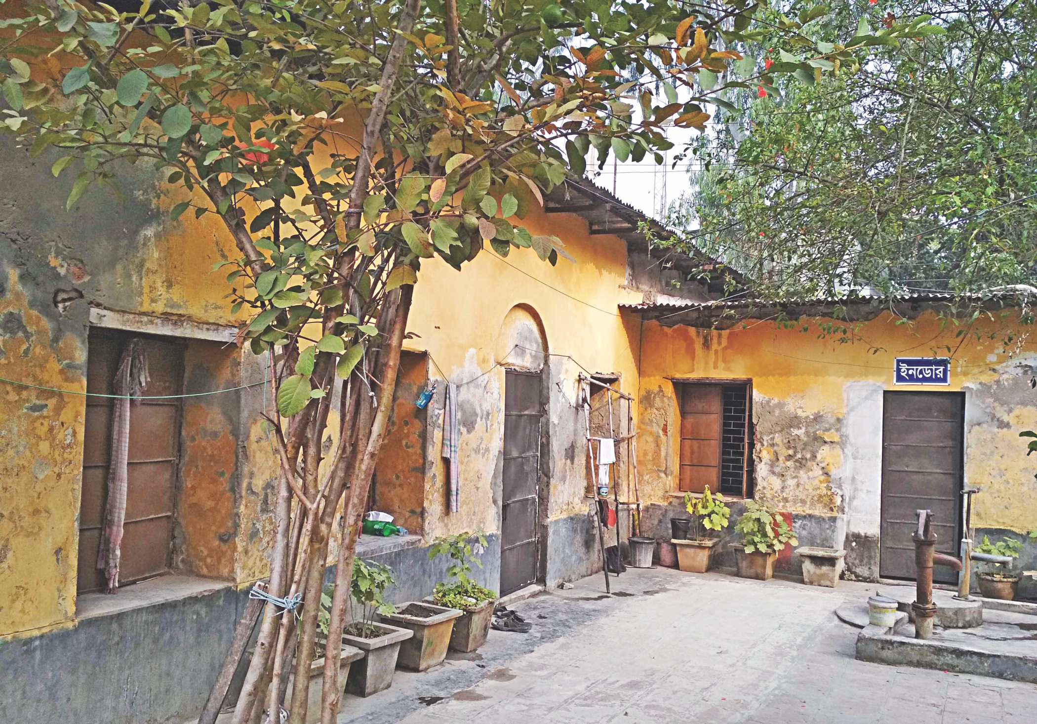 Last trace of Ritwik Ghatak  in Rajshahi being erased