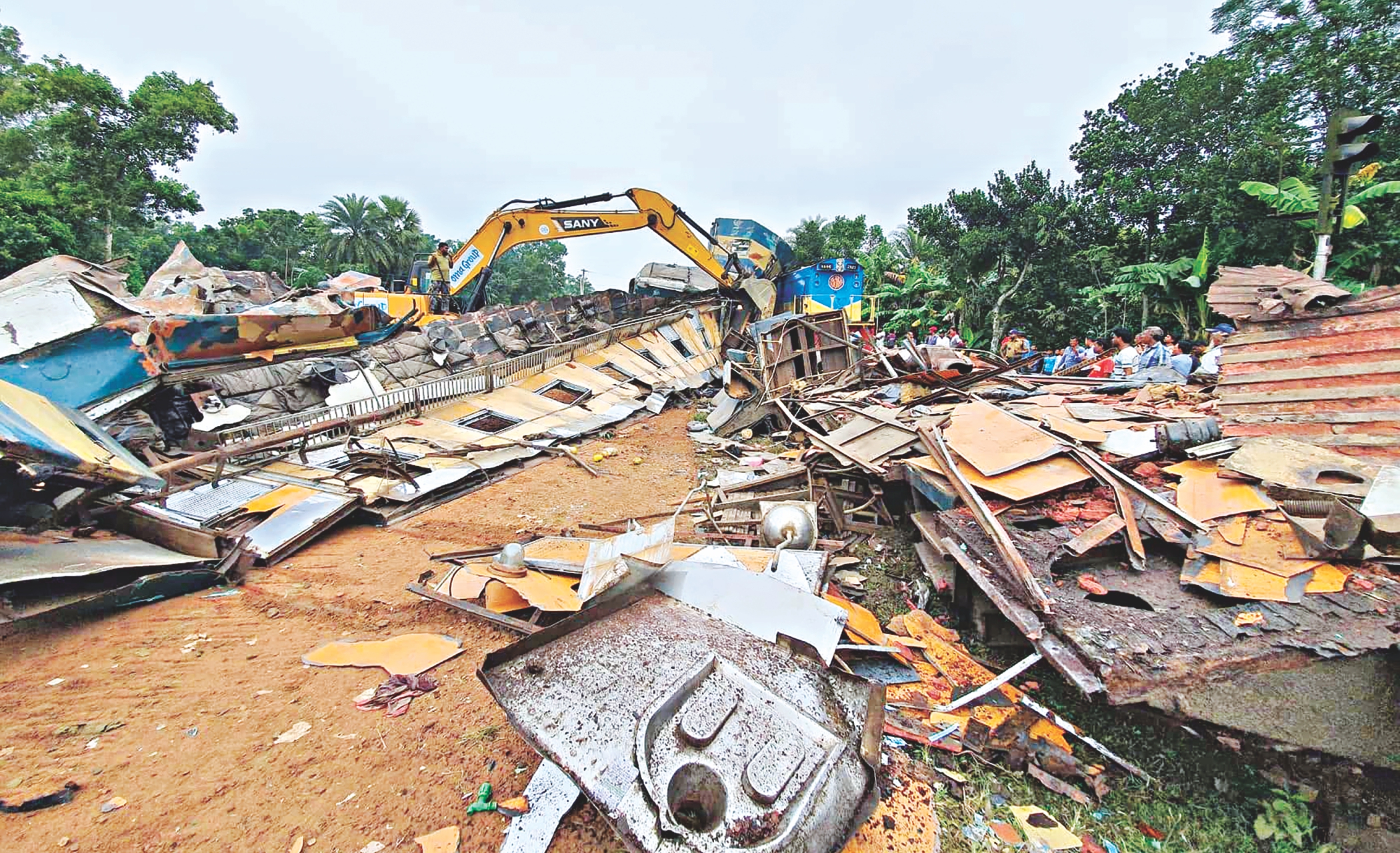 ‘Train driver’s fault’ takes sixteen lives