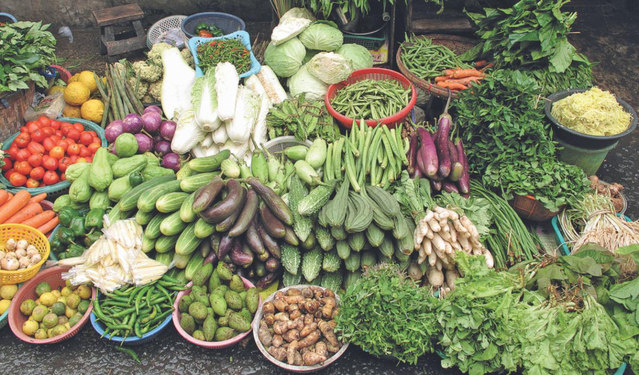 Pesticides, heavy metals and a healthy diet