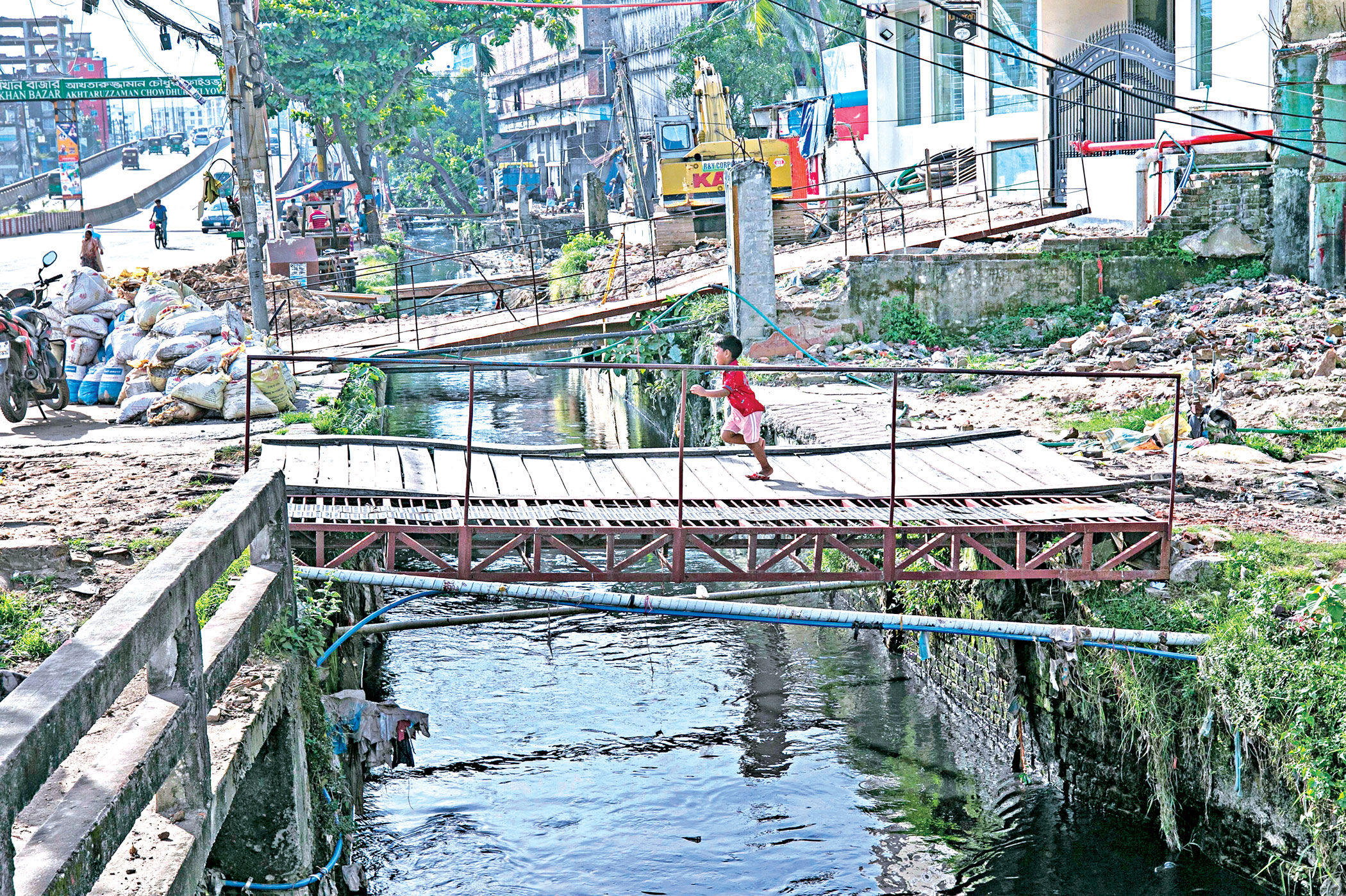 Ctg drains and canals: Open, unprotected, risky
