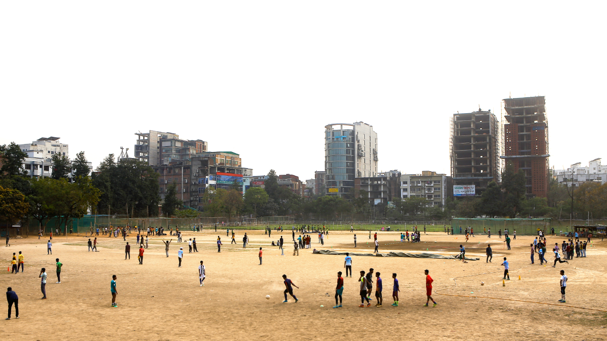 No open spaces, nowhere to go