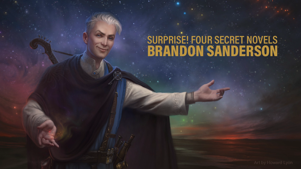 Brandon Sanderson announces five new novels “accidentally” written