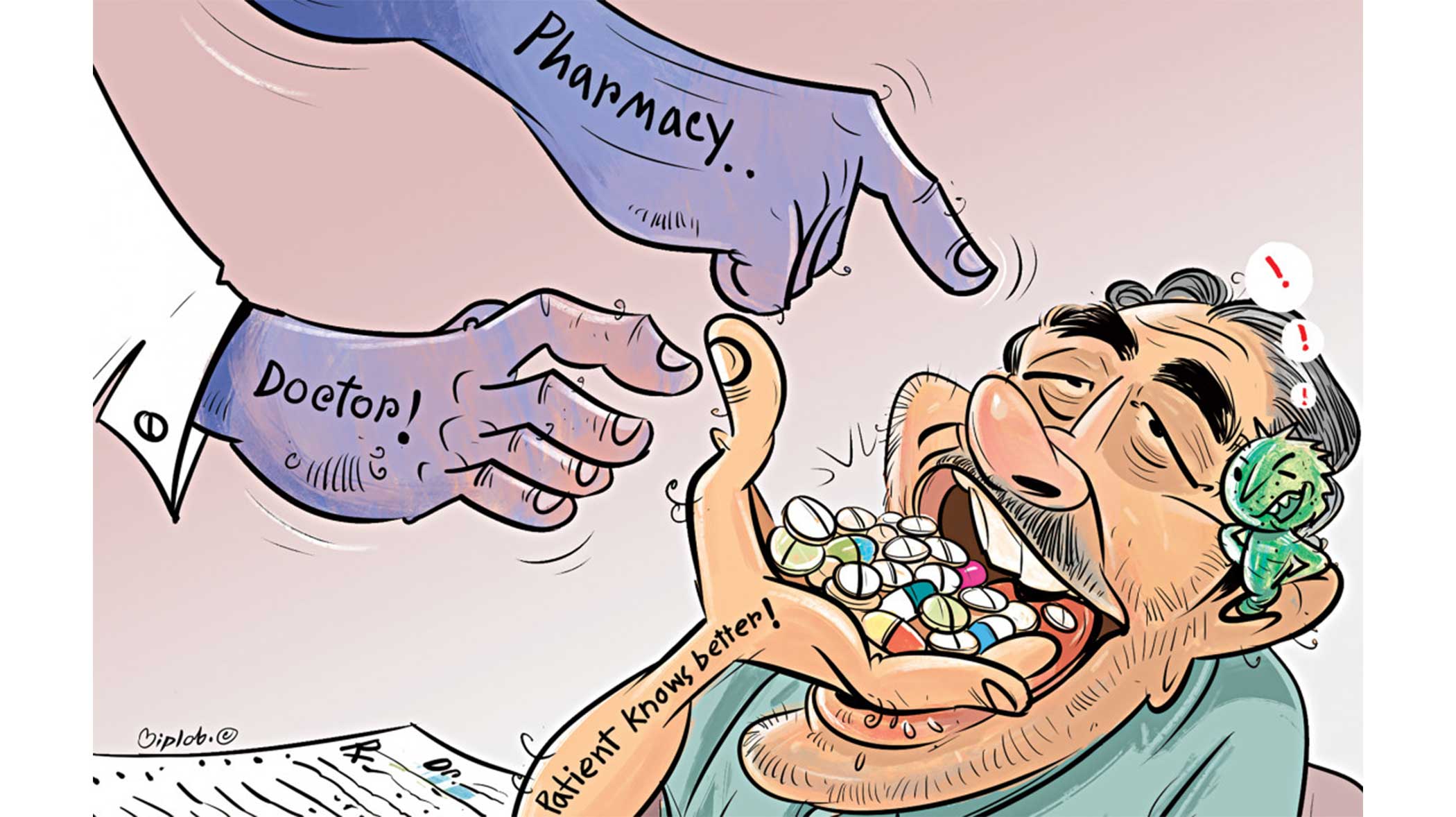 Beware of antimicrobial resistance