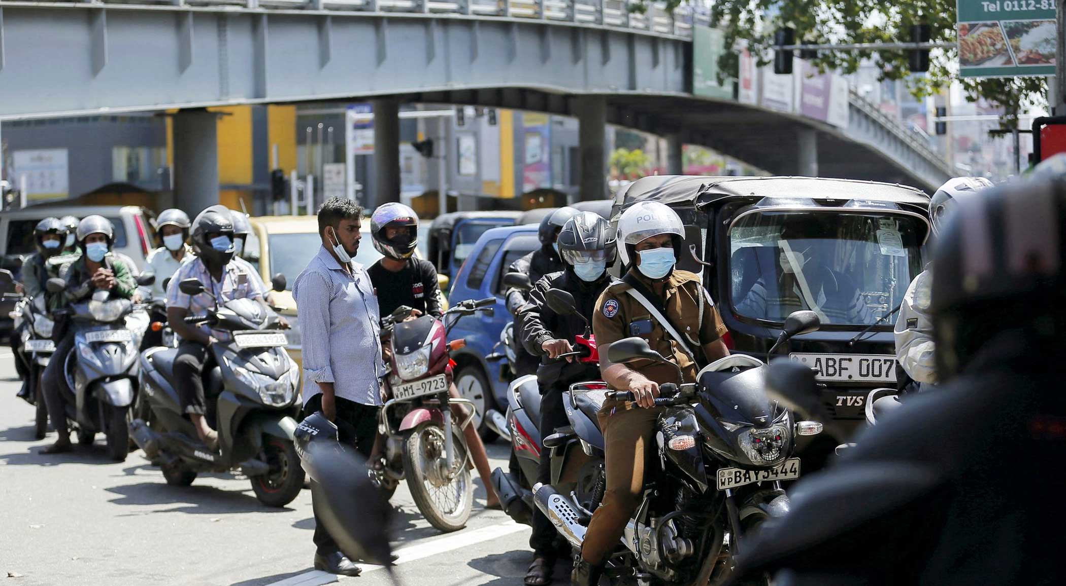 What message does South Asia get from Sri Lanka?