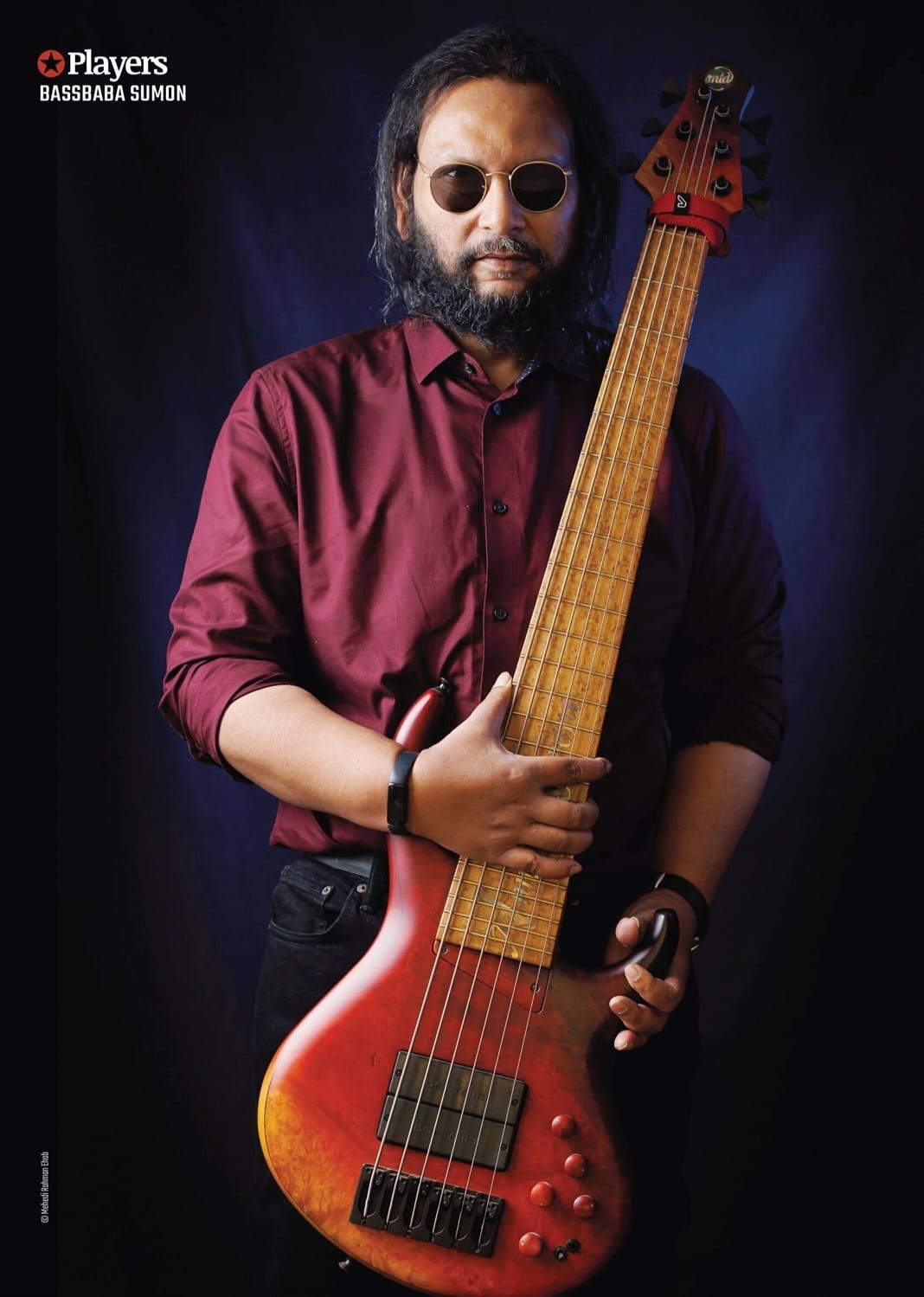 Bassbaba Sumon featured in Bass Player Magazine