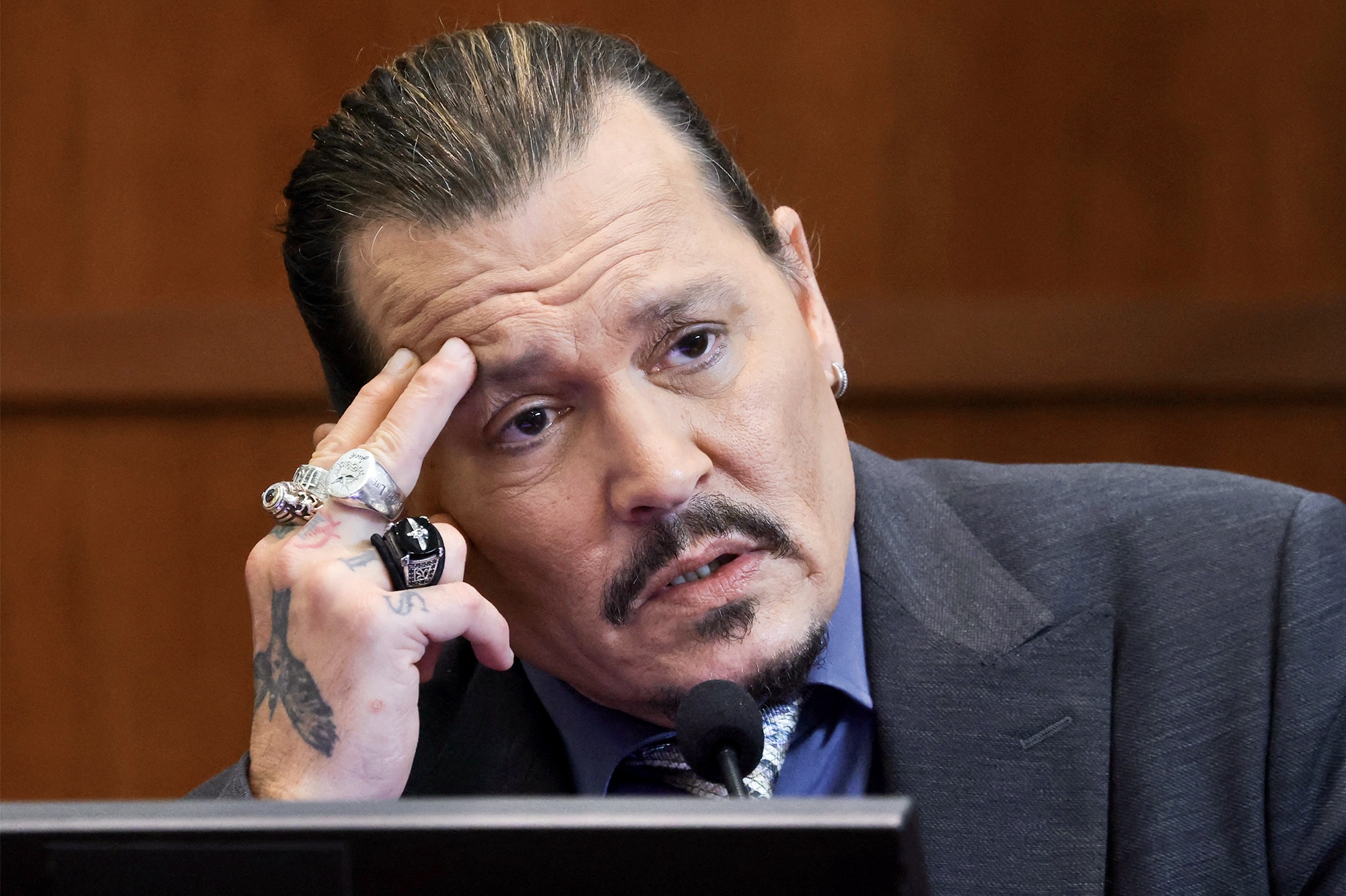 Johnny Depp retakes witness stand, calls Amber Heard’s allegations insane