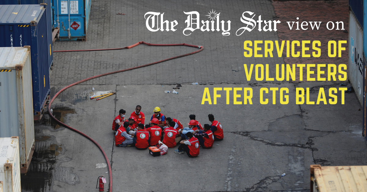 If Sitakunda tragedy has a redeeming feature, it is the volunteers