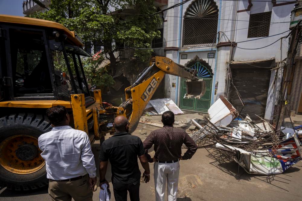 Protests across India against "bulldozer justice" targeting Muslim activists