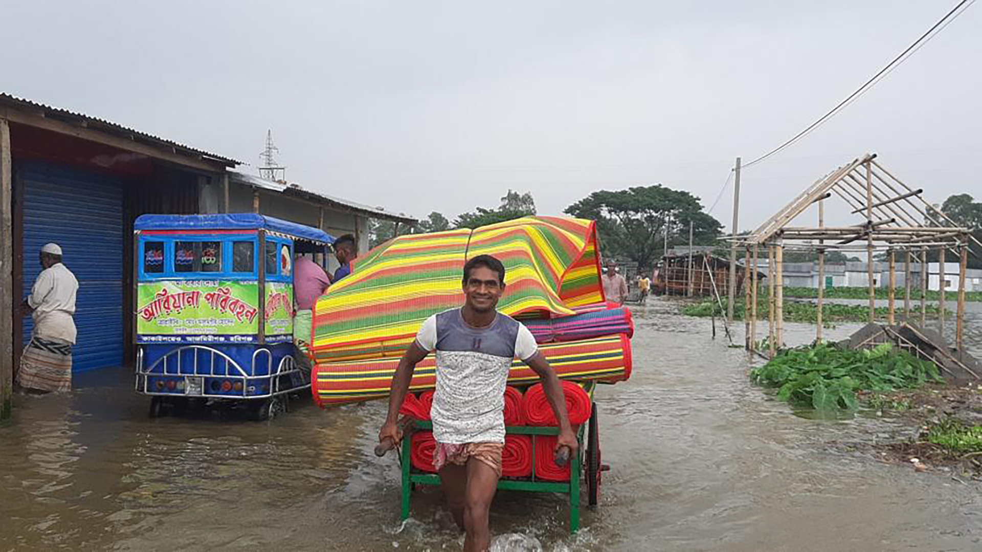 Flood hits Habiganj after Sylhet, Sunamganj