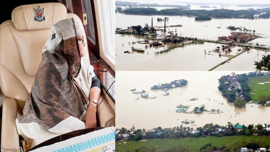 Flood in Sylhet, Sunamganj: PM allocates Tk 1.2cr