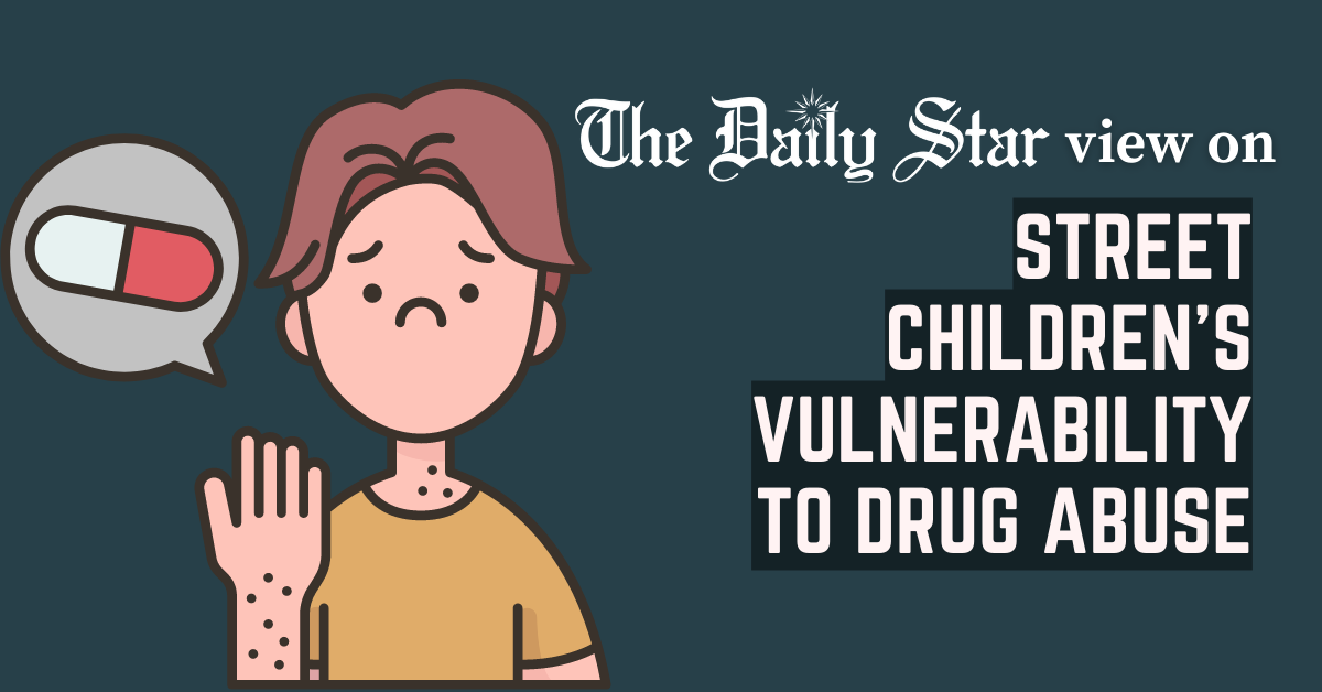 Save street children from drug abuse