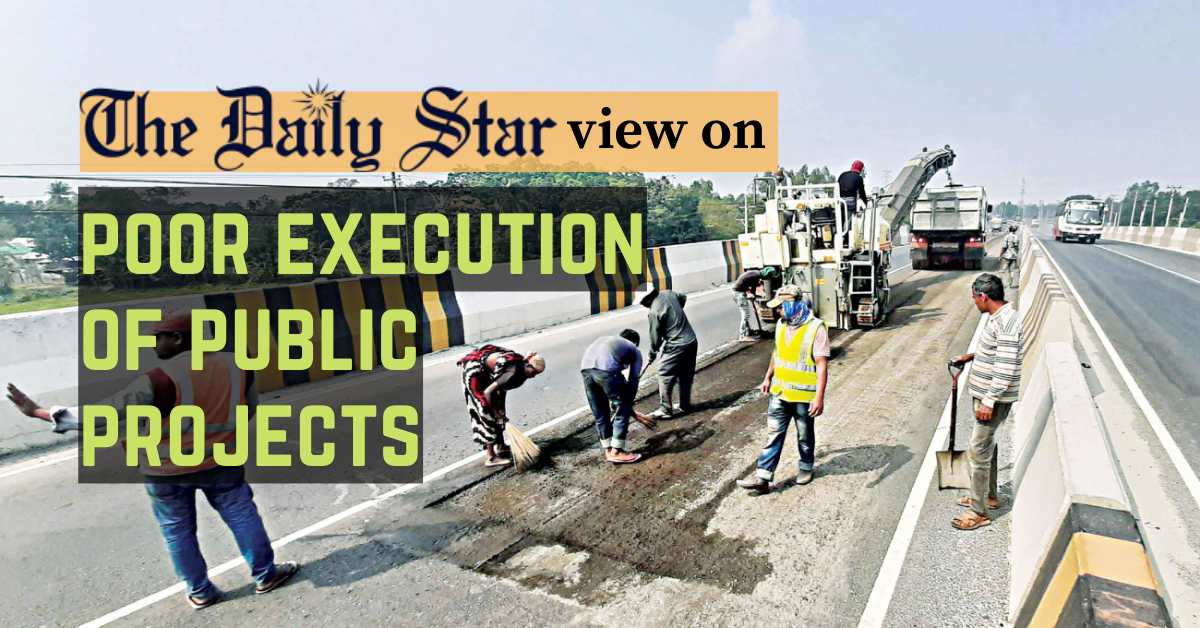 How long will poor execution of projects be tolerated?