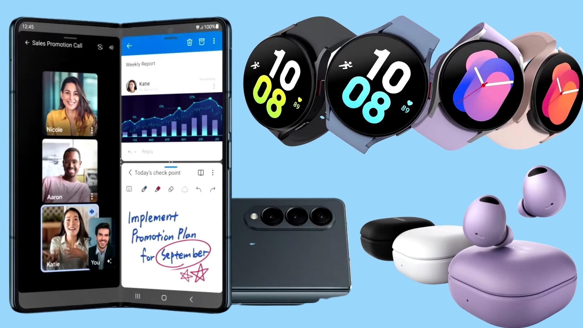 Everything announced in Samsung Galaxy Unpacked 2022