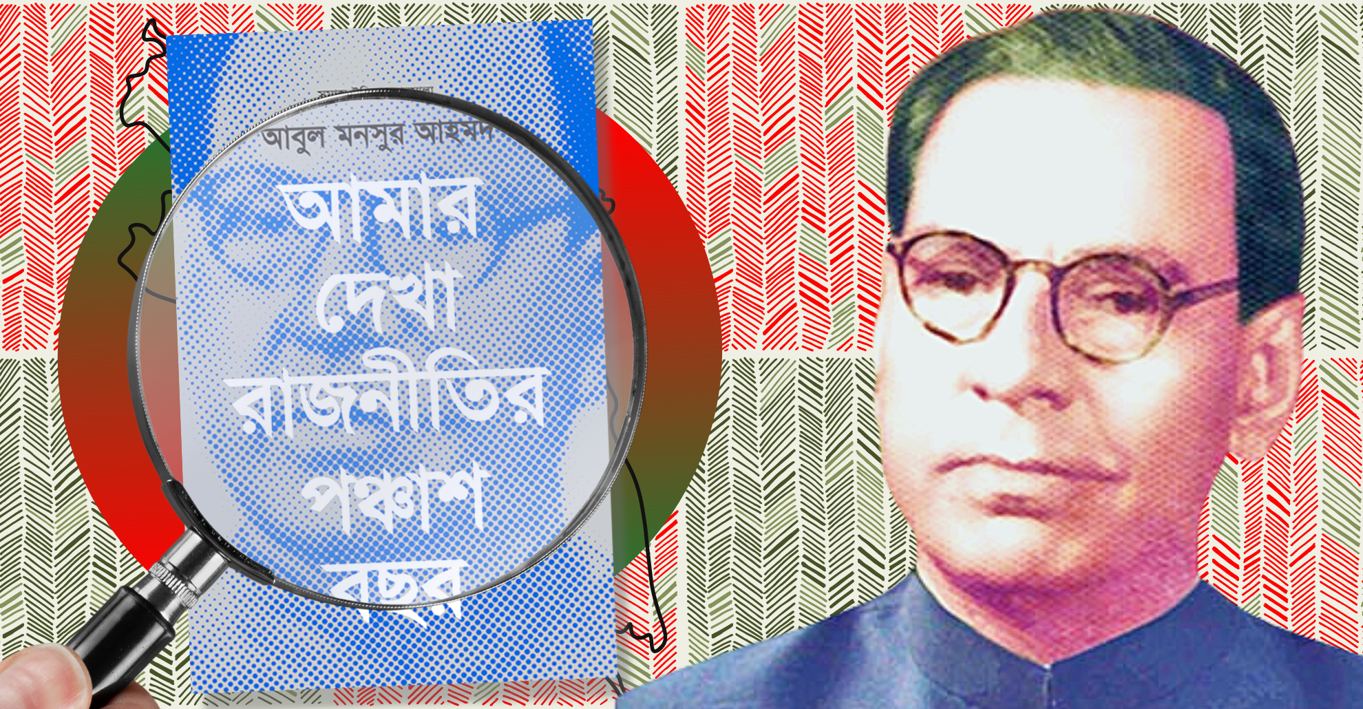 Within the narrative folds of  ‘Amar Dekha Rajnitir Ponchash Bochhor’ by Abul Mansur Ahmad