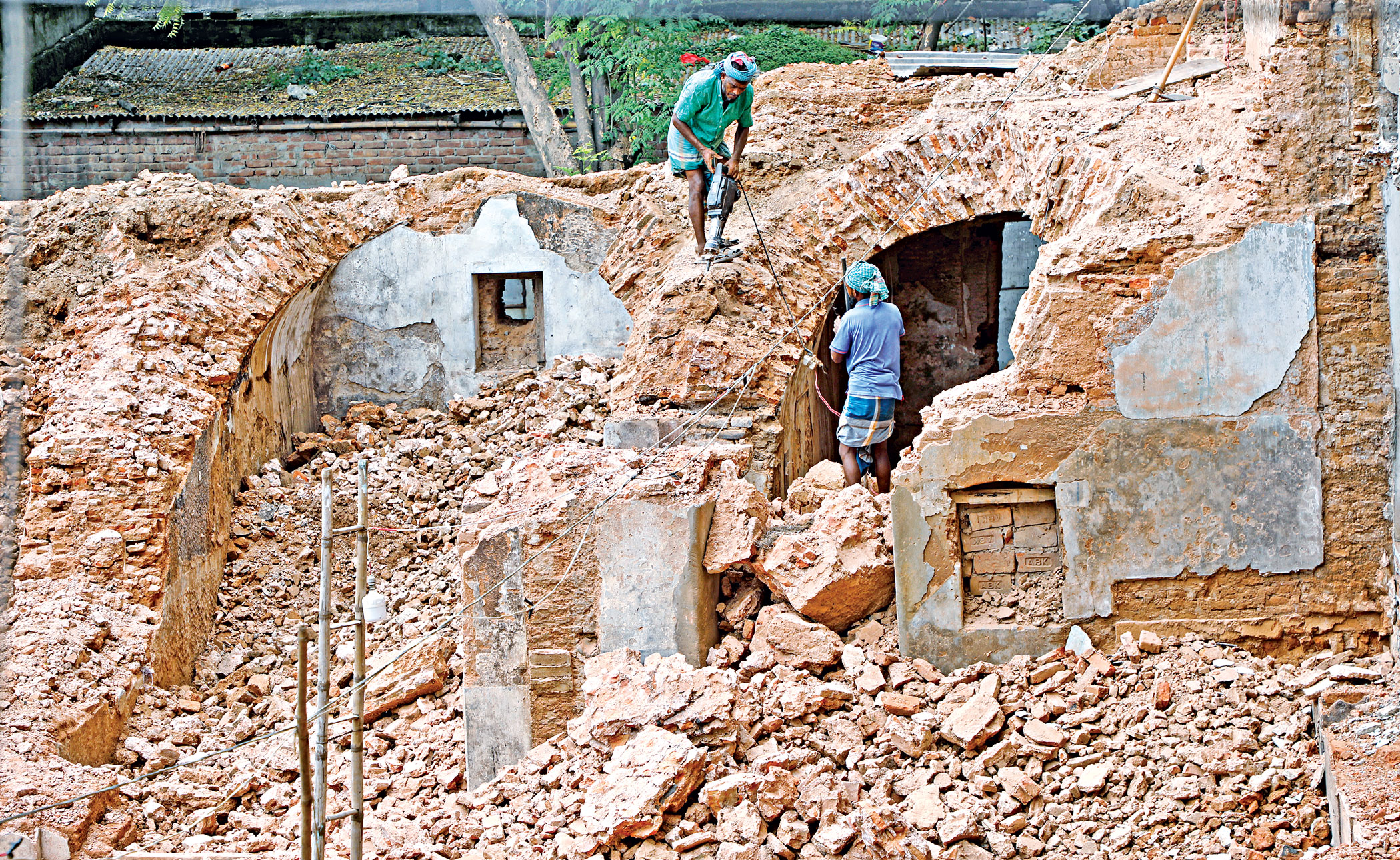 Empty promises, demolished heritage