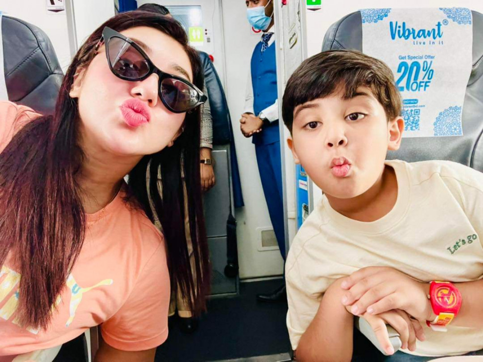 ‘My world revolves around my son’: Apu Biswas on Joy’s birthday