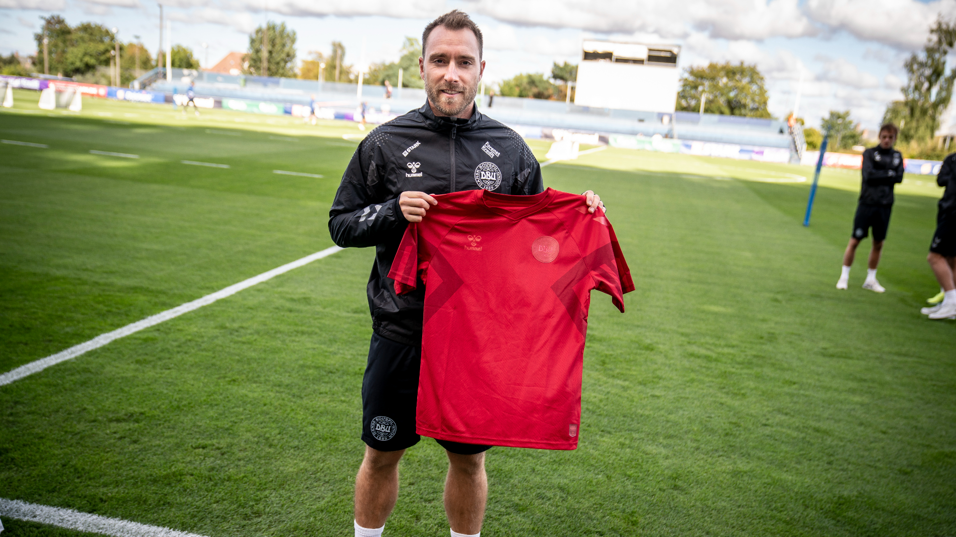Hummel tones down logo on Denmark's Qatar World Cup kit