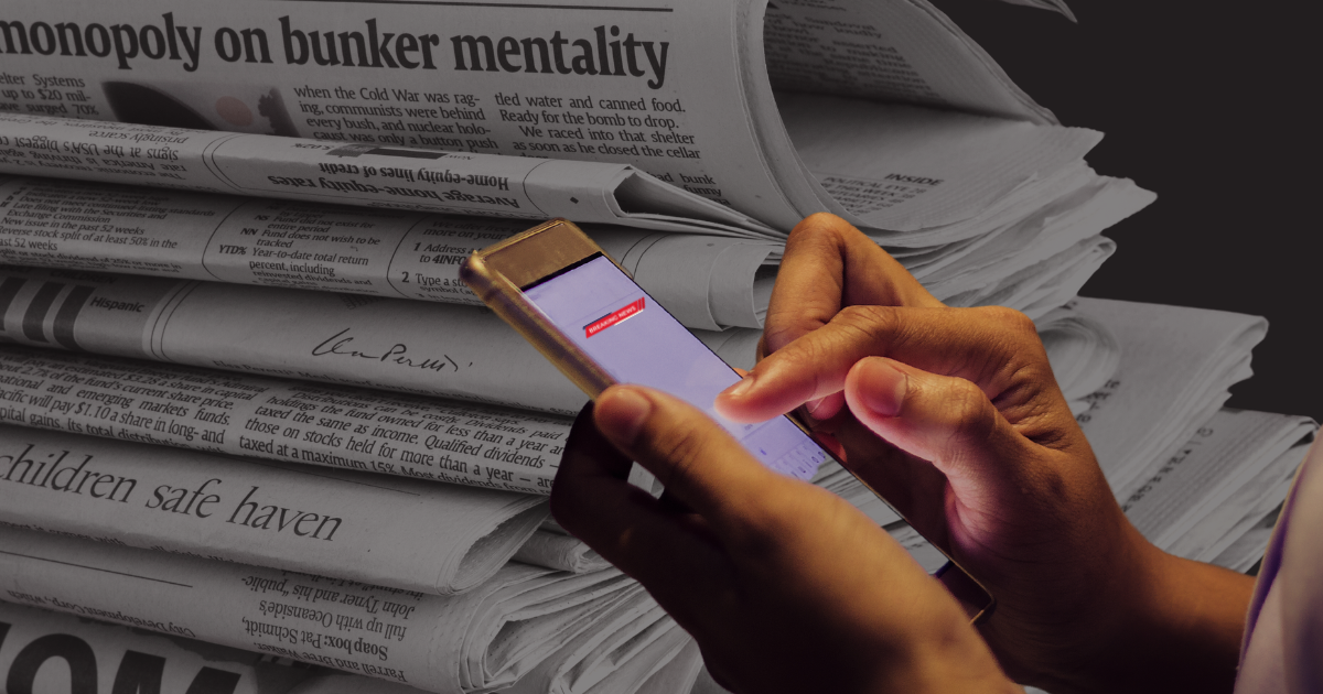 Why we need traditional media to survive