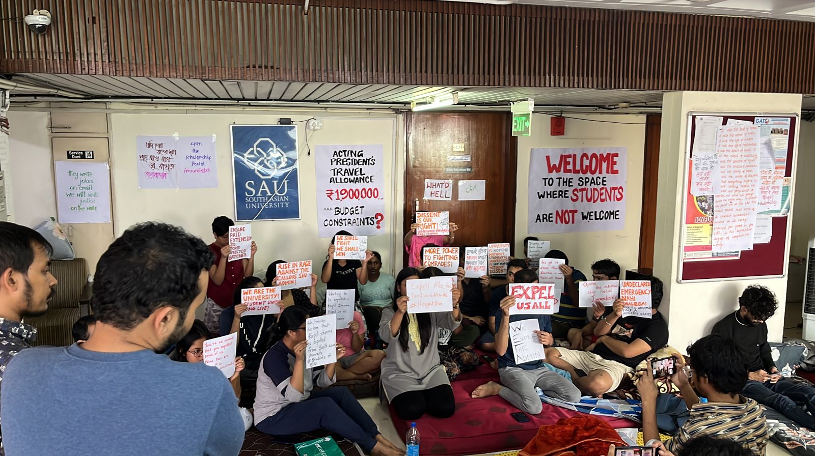 Bangladeshi among 5 suspended South Asian University students on hunger strike