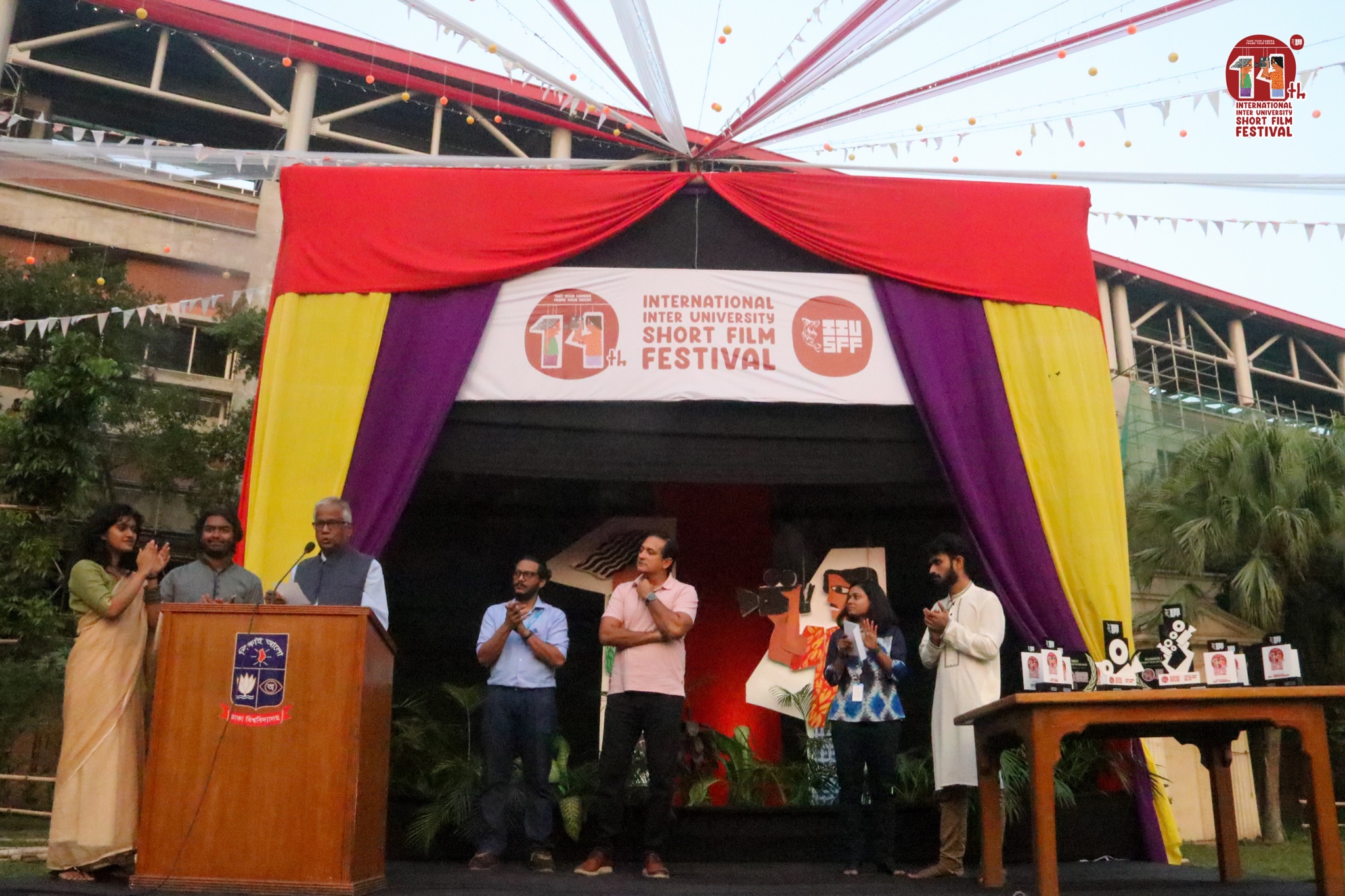 Curtain falls on 14th International Inter-University Short-Film Festival 
