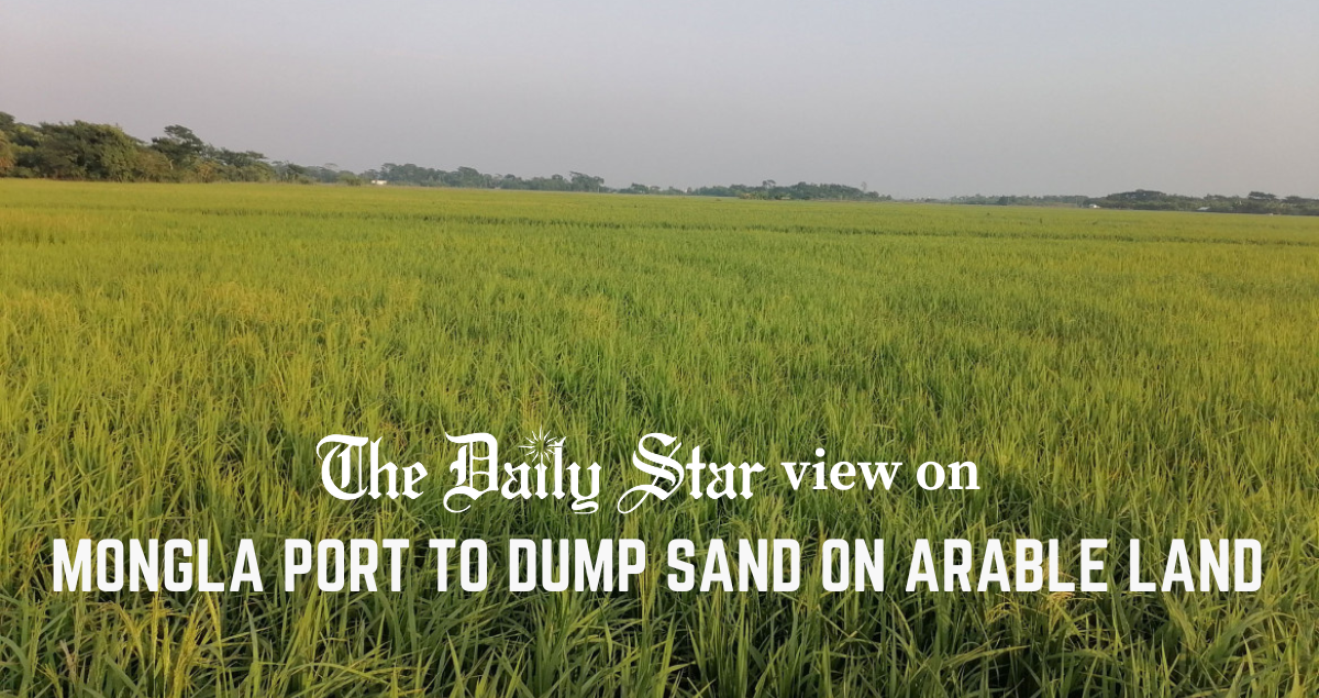 Don't allow food production to be hampered 