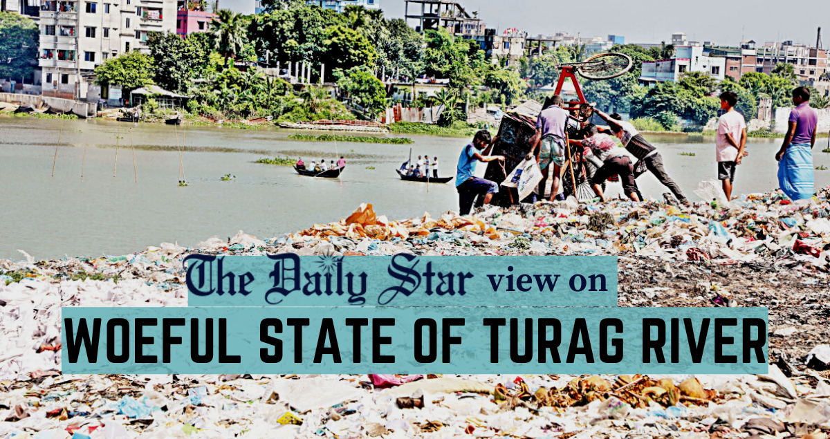 A dumping zone called Turag river