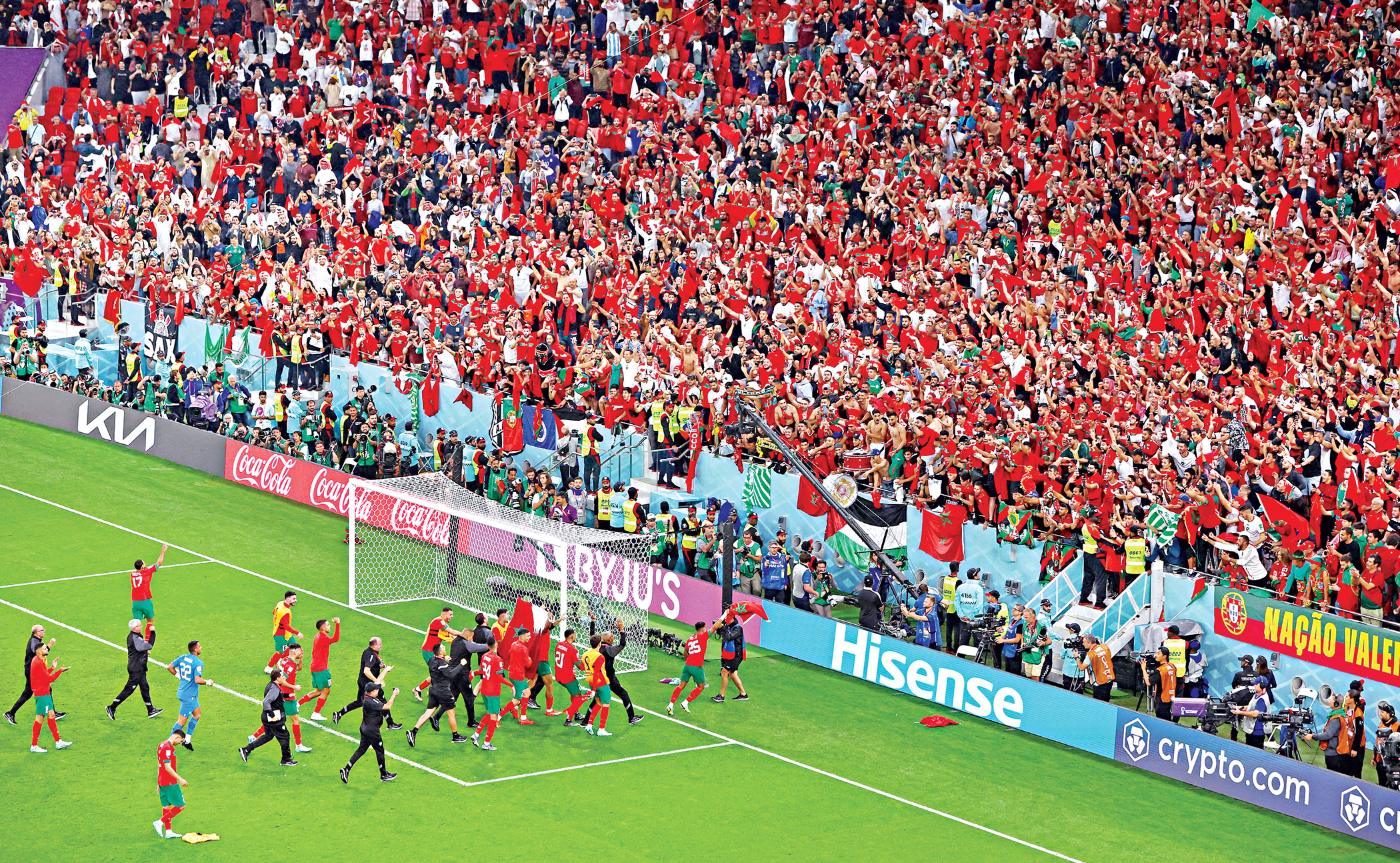 With overwhelming support, Morocco ‘dare to dream bigger’