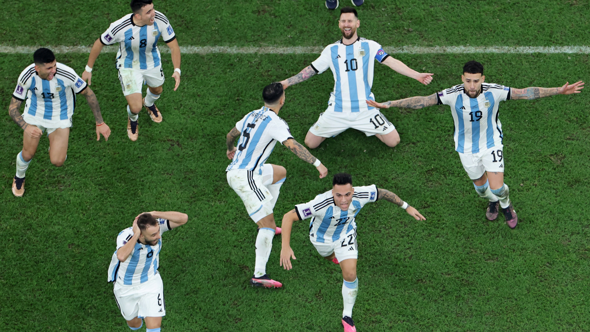 Messi's Argentina win the World Cup 