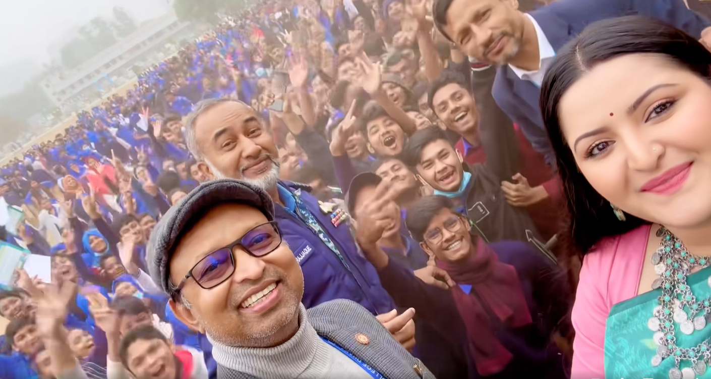 The reason behind Pori Moni's 'Good Morning'