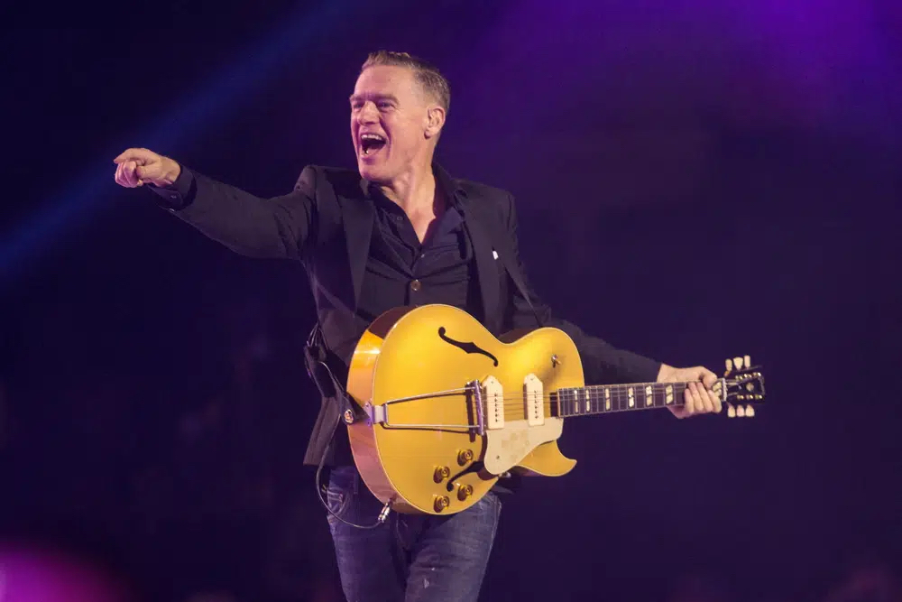 Bryan Adams making albums amid Grammy Award nomination