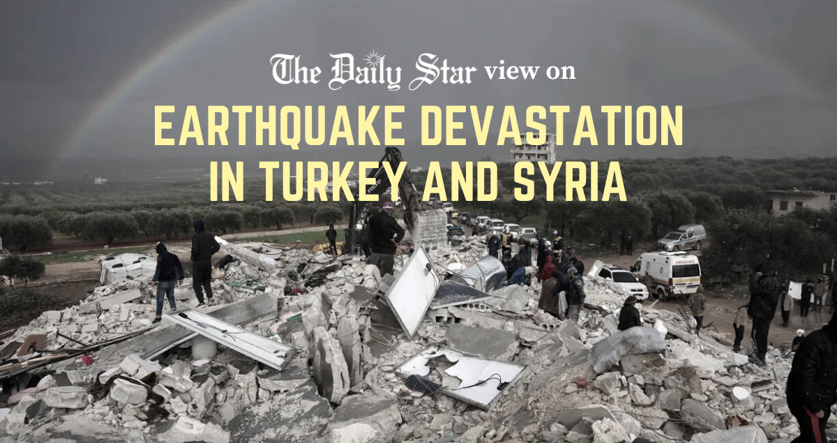 Humanity must act as one to help quake survivors