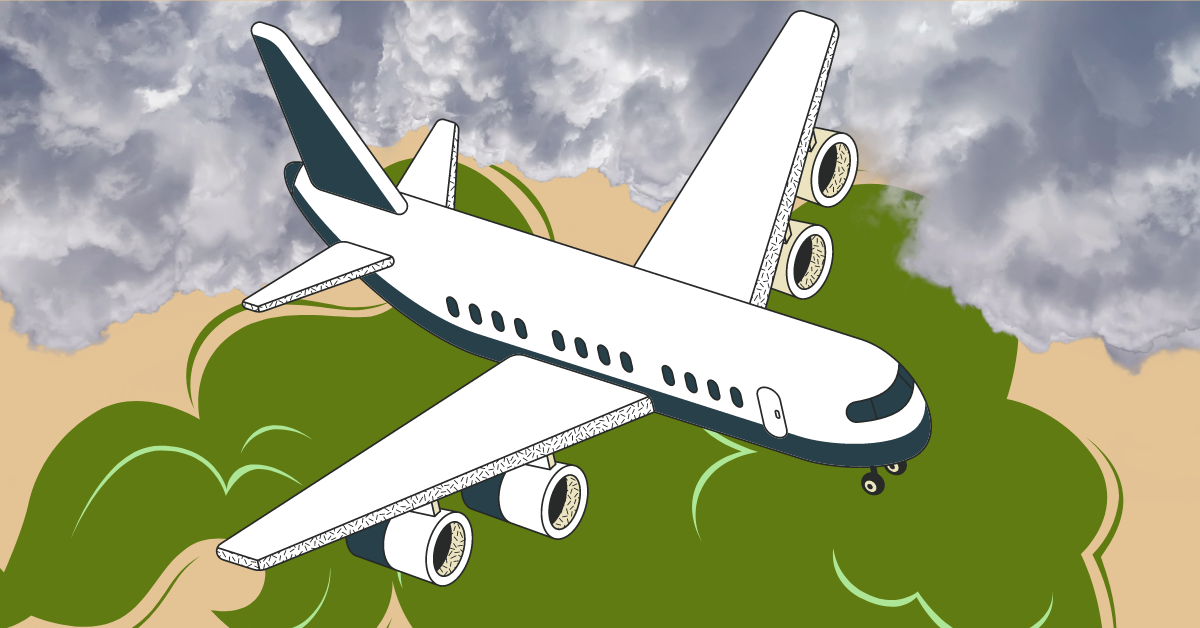 Taxing air travel could fund climate victims