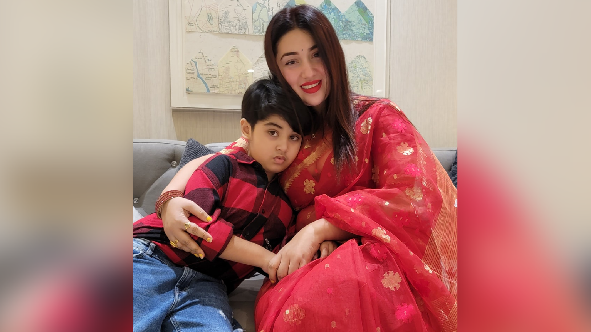 Joy, may you grow up to love your brother: Apu Biswas 