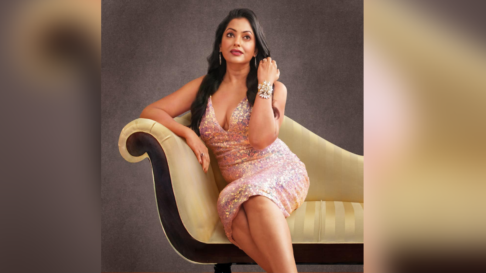 Nipun appears in a bold new look