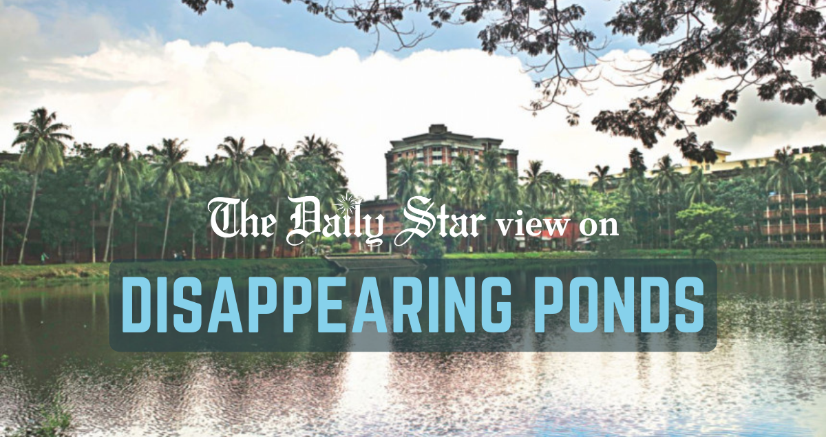 The disappearing ponds of Dhaka