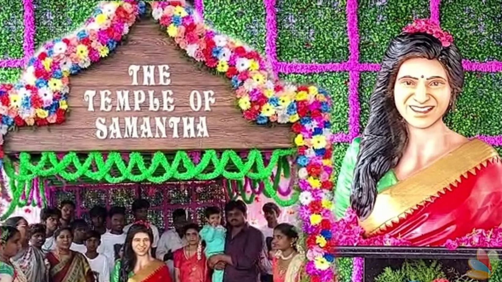 Fan opens temple in honour of Samantha