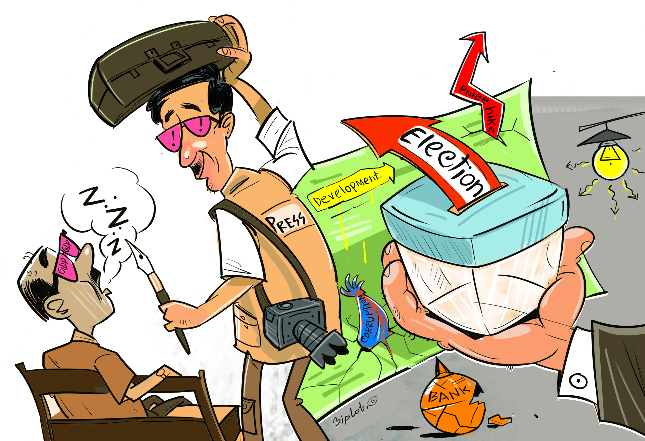 This election year, why not opt for rose-tinted glasses?