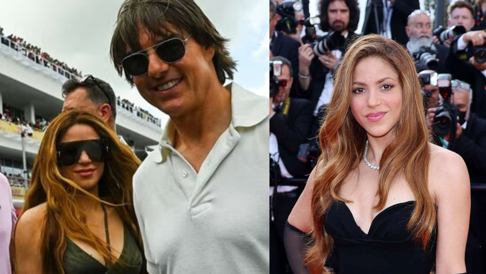 Shakira and Tom Cruise spotted together