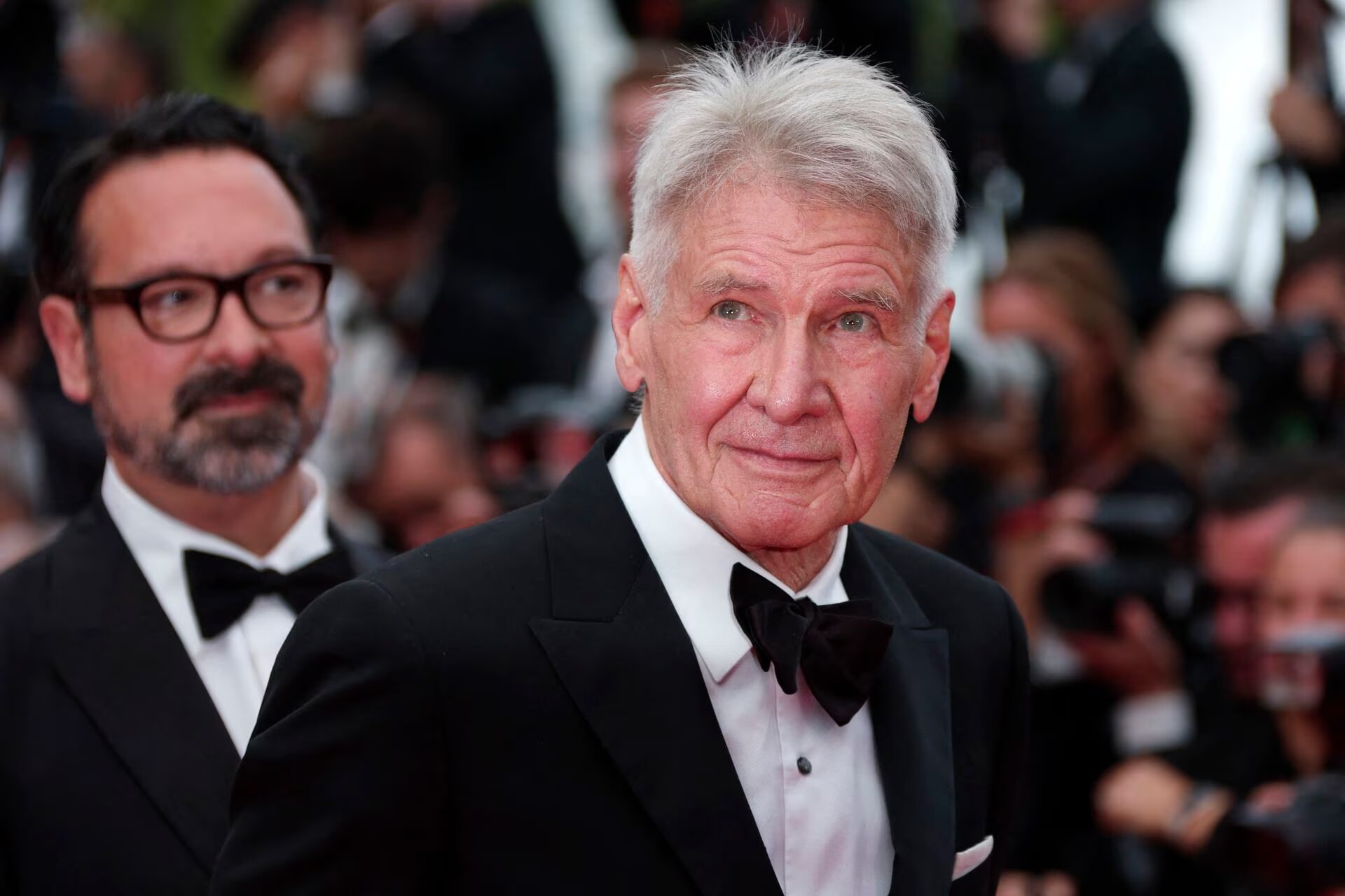 The bullwhip is back: Harrison Ford in Cannes for 'Indiana Jones' premiere