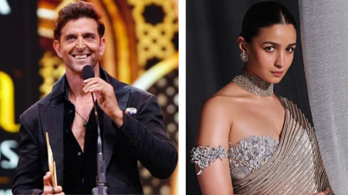 IIFA 2023: Hrithik Roshan and Alia Bhatt take home top acting honours